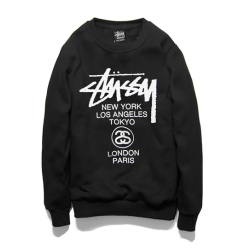 Толстовка Stussy "";Black/White"";
