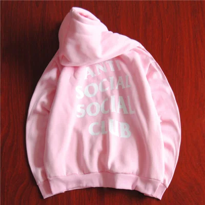 Худи Anti Social Social Club "";Pink/White-text""; фото № 4 Худи Anti Social Social Club "";Pink/White-text""; фото № 4
