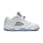 Air Jordan 5 Low GS "White Wolf"