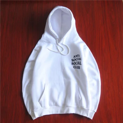 Худи Anti Social Social Club "";White/Black-text""; фото № 3