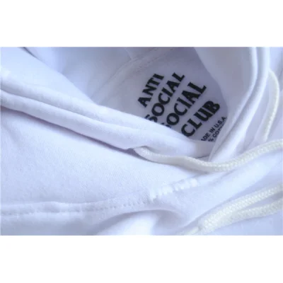 Худи Anti Social Social Club "";White/Black-text""; фото № 5
