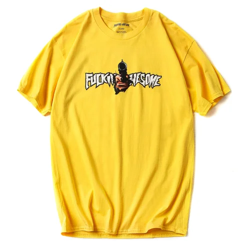 Футболка Fucking Awesome "";Yellow"";