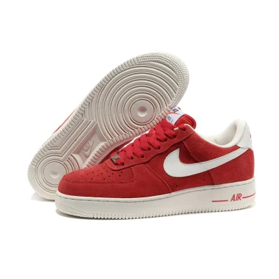 Nike Air Force 1 Low Suede "";Uni Red""; фото № 3