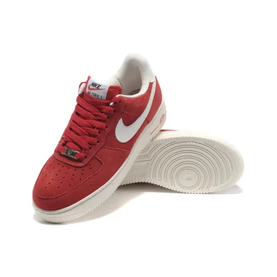 Nike Air Force 1 Low Suede "";Uni Red""; фото № 4