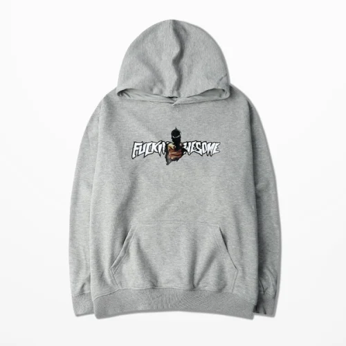 Худи HeyBig "";Fucking Awesome/Grey"";