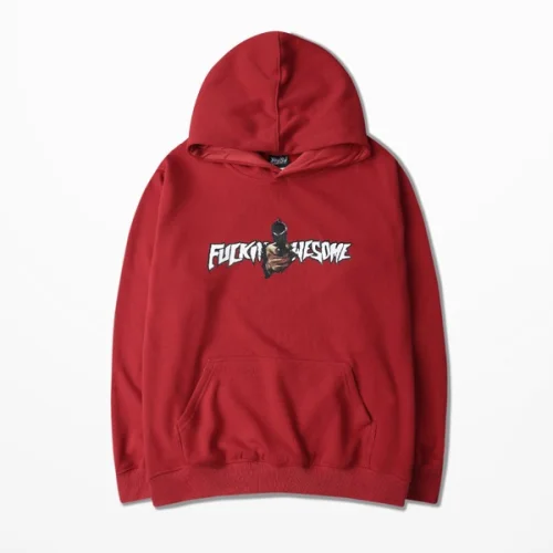 Худи HeyBig "";Fucking Awesome/Red"";