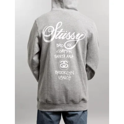 Худи Stussy "";Grey""; фото № 3