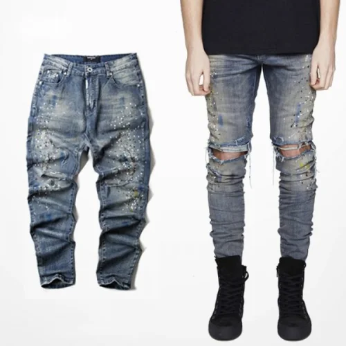 Стрейчевые Джинсы Represent Clo "";Blue-Blank"";