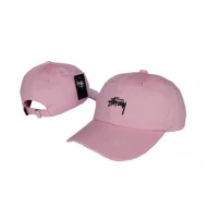 Бейсболка Stussy "Pink/Black/Logo"