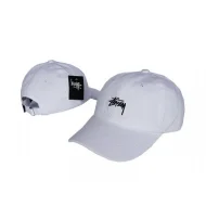 Бейсболка Stussy "White/Black/Logo"