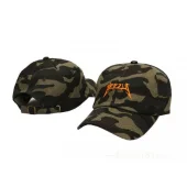 Бейсболка Yeezy Season "Camouflage/Orange/Logo"