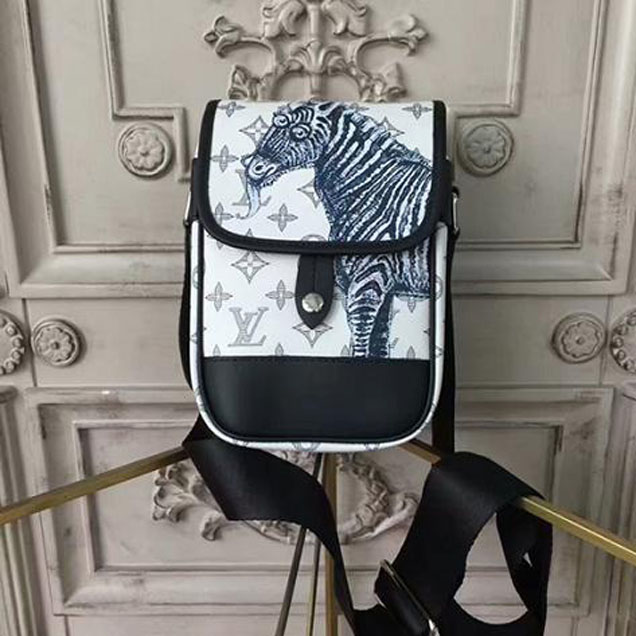 Сумка Louis Vuitton Messenger BB M54247 Monogram Savane Canvas "White" фото № 2