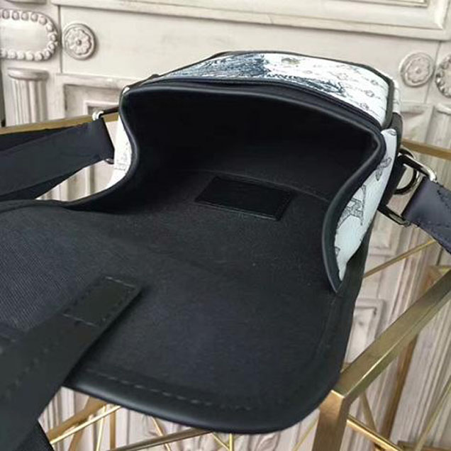 Сумка Louis Vuitton Messenger BB M54247 Monogram Savane Canvas "White" фото № 9