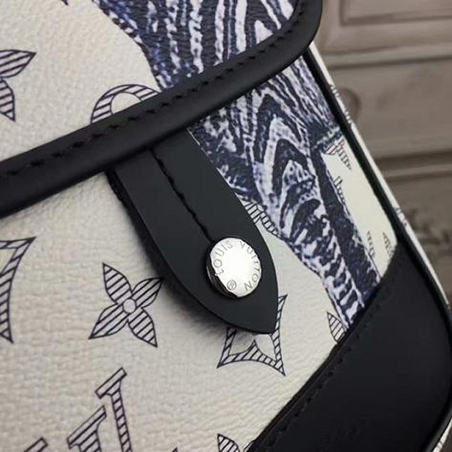 Сумка Louis Vuitton Messenger BB M54247 Monogram Savane Canvas "White" фото № 7