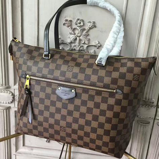 Сумка Louis Vuitton Iena PM N41012 Damier Ebene Canvas "Brown" фото № 3