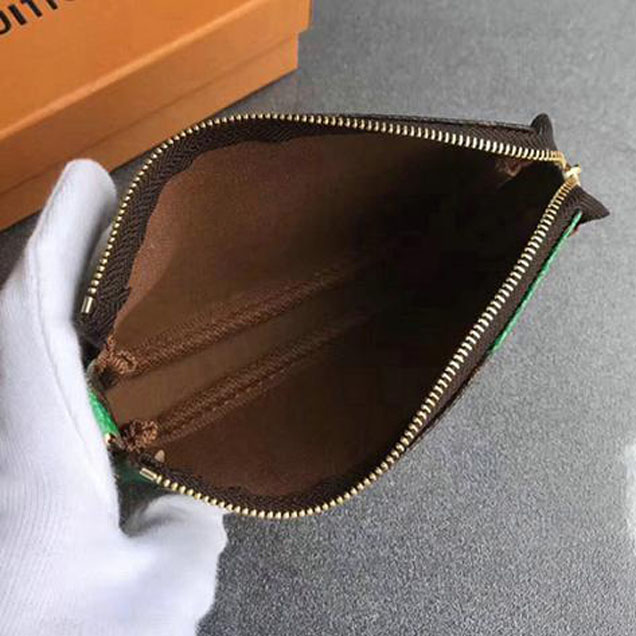 Сумка Louis Vuitton Mini Pochette Accessoires M67706 Monogram Canvas "Brown" фото № 10