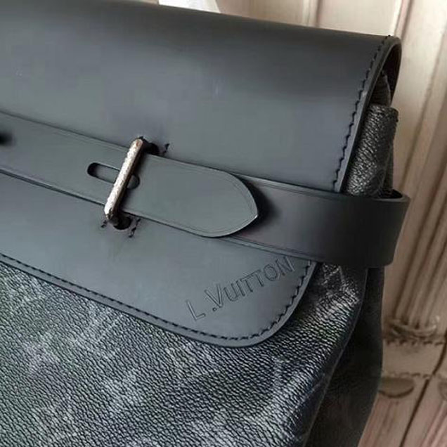 Рюкзак Louis Vuitton Steamer Backpack M44052 Monogram Eclipse Canvas "Black" фото № 6