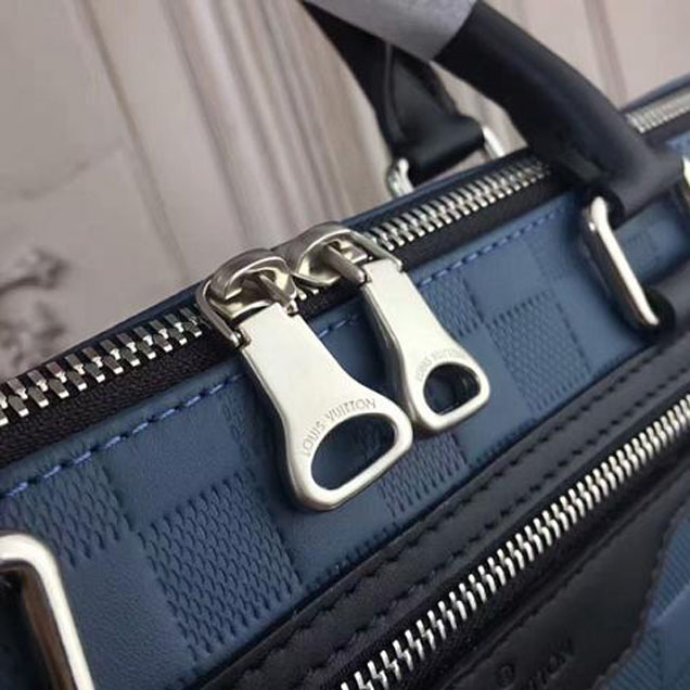 Портфель Louis Vuitton Avenue Soft Briefcase N41021 Damier Infini Leather "Turquoise" фото № 6