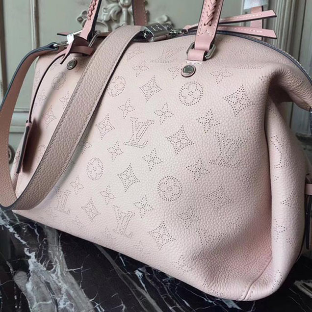 Сумка Louis Vuitton Asteria M54673 Mahina Leather "Pink" фото № 5