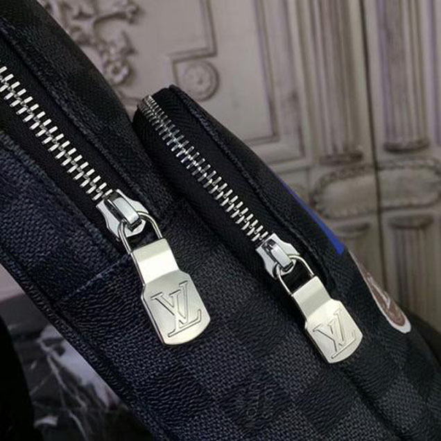 Сумка Louis Vuitton Avenue Sling Bag N41056 Damier Graphite Canvas "Graphite" фото № 7