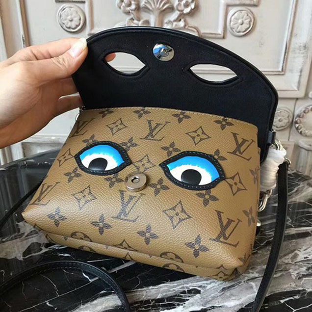 Сумка Louis Vuitton Pochette Kabuk M43495 Monogram Canvas "Brown" фото № 8