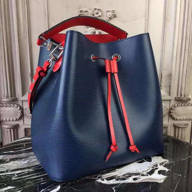 Сумка Louis Vuitton Neonoe M54367 Epi Leather "Navy Blue" фото № 5