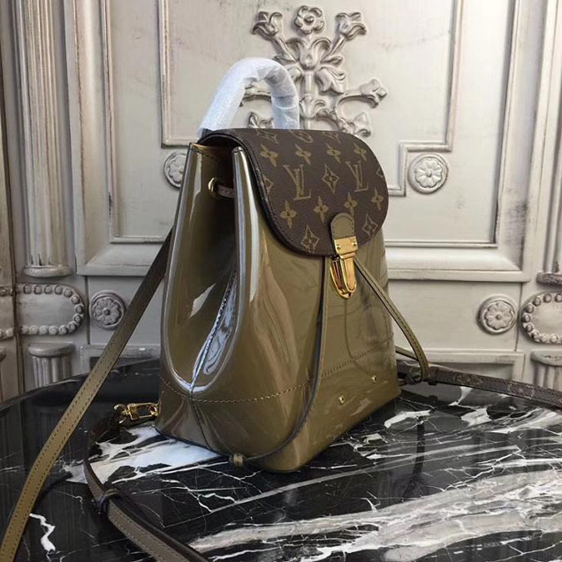 Рюкзак Louis Vuitton Hot Springs Backpack M54389 Monogram Vernis "Brown" фото № 3