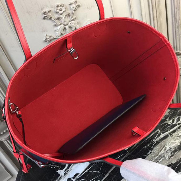 Сумка Louis Vuitton Neverfull MM M54270 Epi Leather "Navy Blue" фото № 8