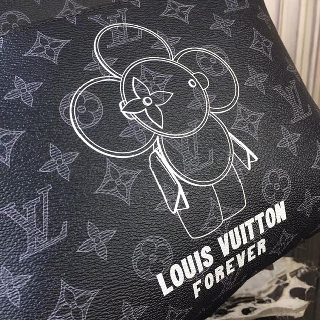 Рюкзак Louis Vuitton Monogram Eclipse Canvas Apollo Backpack M43675 "Black" фото № 5