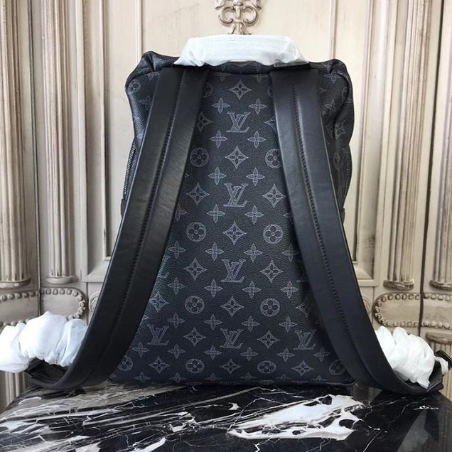 Рюкзак Louis Vuitton Monogram Eclipse Canvas Apollo Backpack M43675 "Black" фото № 4