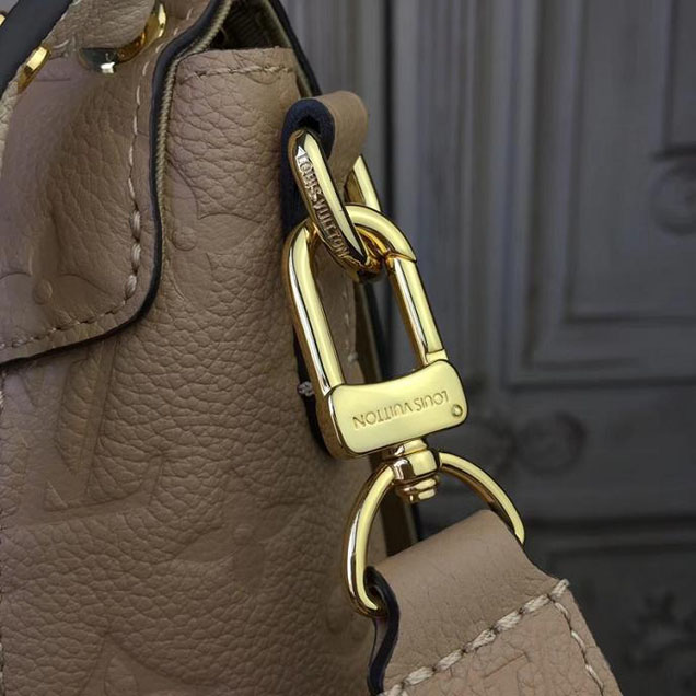 Сумка Louis Vuitton Monogram Empreinte Leather Blanche M43619 "Beige" фото № 8