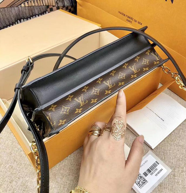 Сумка Louis Vuitton Monogram Canvas Trunk Clutch M43596 "Brown" фото № 7