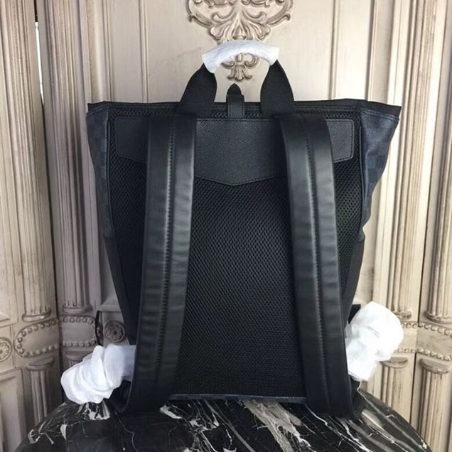 Рюкзак Louis Vuitton Damier Coastline Canvas Matchpoint Backpack N40009 "Navy Blue" фото № 4