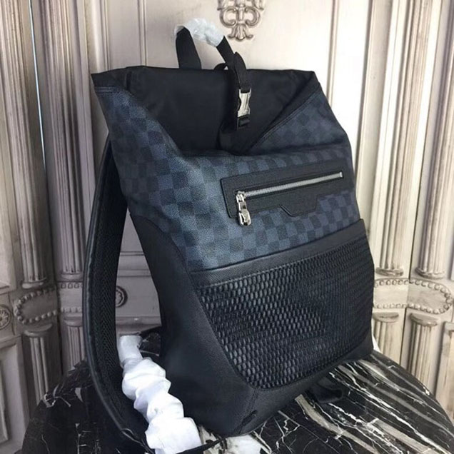 Рюкзак Louis Vuitton Damier Coastline Canvas Matchpoint Backpack N40009 "Navy Blue" фото № 3