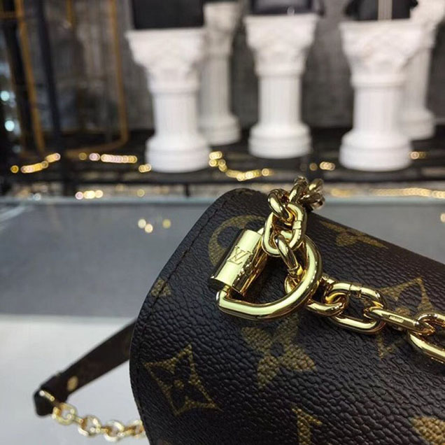 Сумка Louis Vuitton Monogram Canvas Twist PM M44296 "Brown" фото № 7