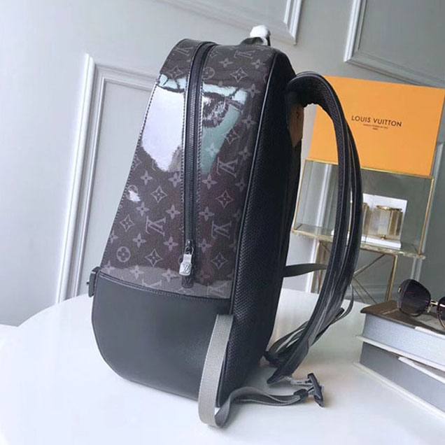 Рюкзак Louis Vuitton Monogram Eclipse Glaze Bacpack GM 2018 "Black" фото № 2