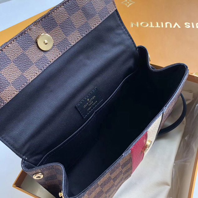 Сумка Louis Vuitton Bond Street BB N41076 Damier Ebene Canvas "Brown" фото № 9