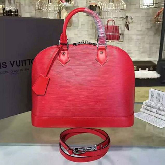 Сумка Louis Vuitton Alma PM M41154 Epi Leather "Red" фото № 2