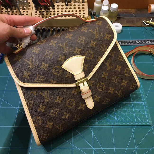 Сумка Louis Vuitton Beverly Bag M51120 Monogram Canvas "Green" фото № 3