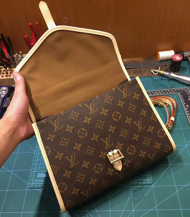 Сумка Louis Vuitton Beverly Bag M51120 Monogram Canvas "Green" фото № 8