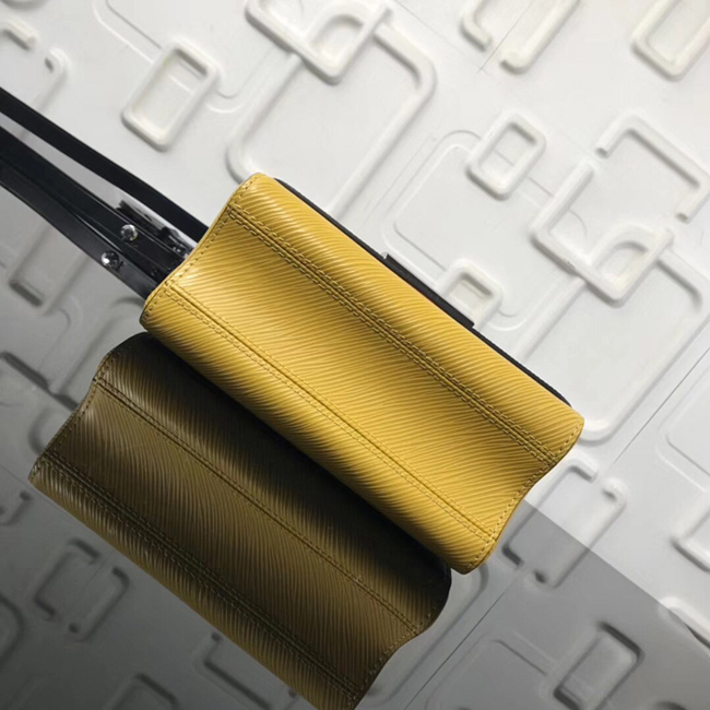 Сумка Louis Vuitton M52507 Twist PM Epi Leather Vert Acide "Yellow" фото № 5
