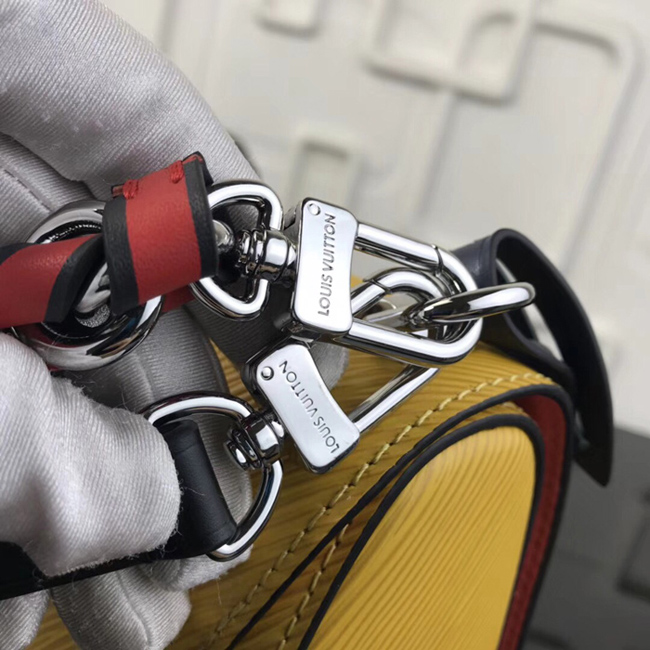 Сумка Louis Vuitton M52507 Twist PM Epi Leather Vert Acide "Yellow" фото № 8