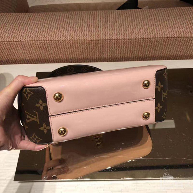 Сумка Louis Vuitton M51952 Cherrywood BB Monogram Vernis Rose Ballerine "Pink" фото № 7