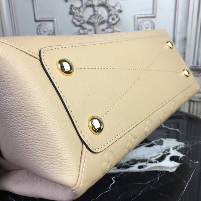 Сумка Louis Vuitton M44246 Vosges MM Monogram Empreinte Leather Papyrus "Beige" фото № 8