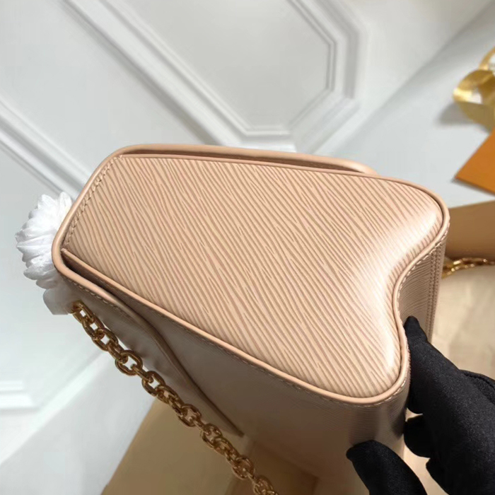 Сумка Louis Vuitton Twist MM M52730 Epi Leather Galet "Beige" фото № 6