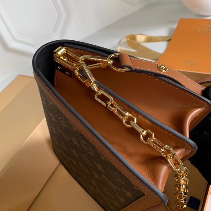 Сумка Louis Vuitton Dauphine MM M44391 Monogram Canvas "Brown" фото № 6