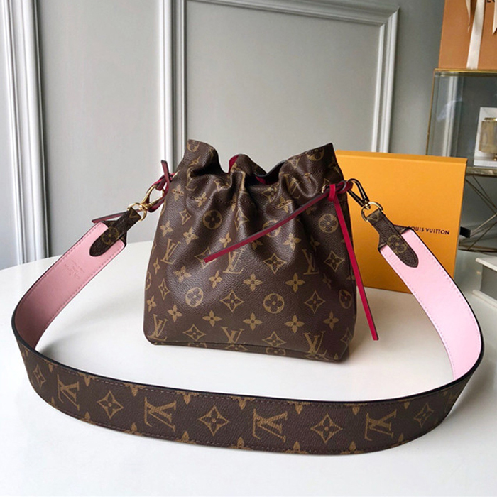 Сумка Louis Vuitton Noe Pouch M43445 Monogram Canvas "Brown" фото № 4