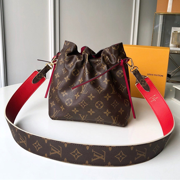 Сумка Louis Vuitton Noe Pouch M43445 Monogram Canvas "Brown" фото № 3