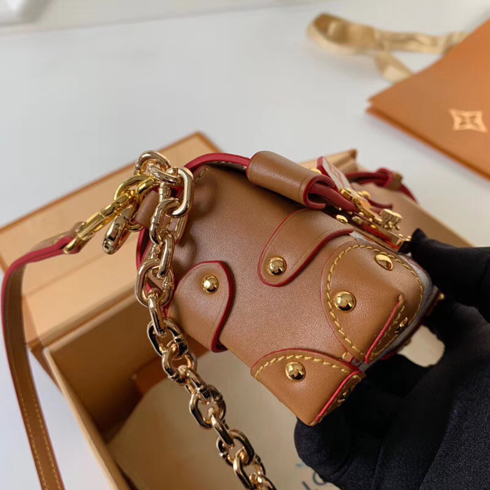 Сумка Louis Vuitton Essential Trunk M63893 Monogram Canvas "Brown" фото № 6