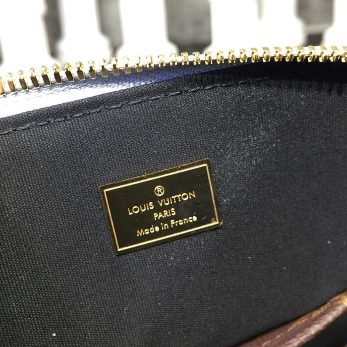 Сумка Louis Vuitton Alma BB M44389 Monogram Vernis Bitume Metallise Metallic фото № 10